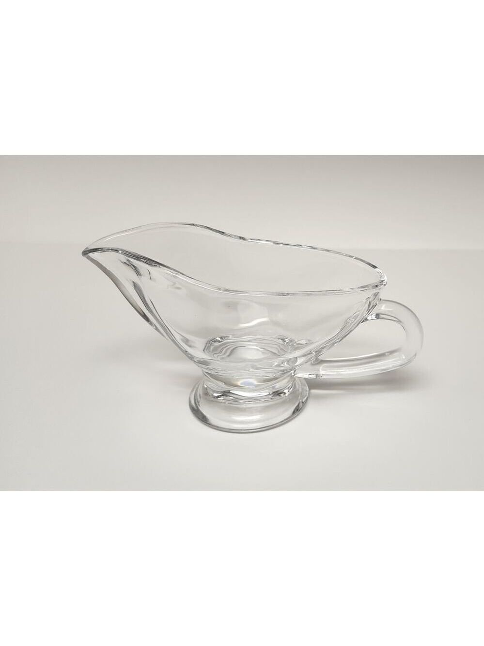 Anchor Hocking Clear Glass Gravy Boat 10oz